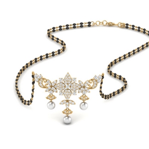Affordable Indian Diamond Mangalsutra