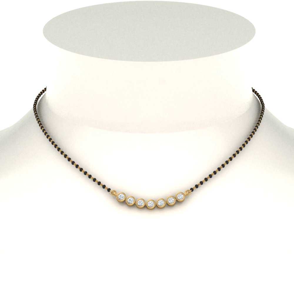Modern Bezel Delicate Diamond 